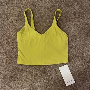 Lululemon Athletica Bright Yellow Camisole
